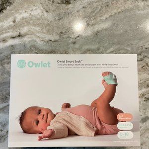 Brand New Owlet Sock never used still in the box